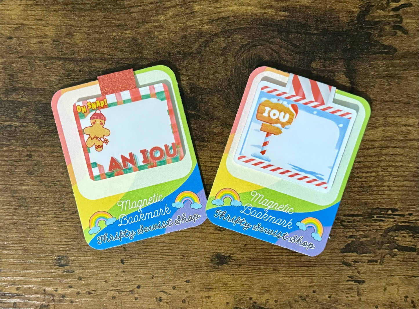 Christmas Magnetic Bookmarks
