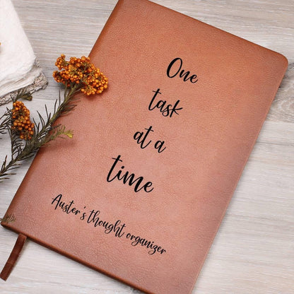 Personalized ADHD journal customized ADHD journal one task at a time ADHD notebook organizational journal gift for adhd organization