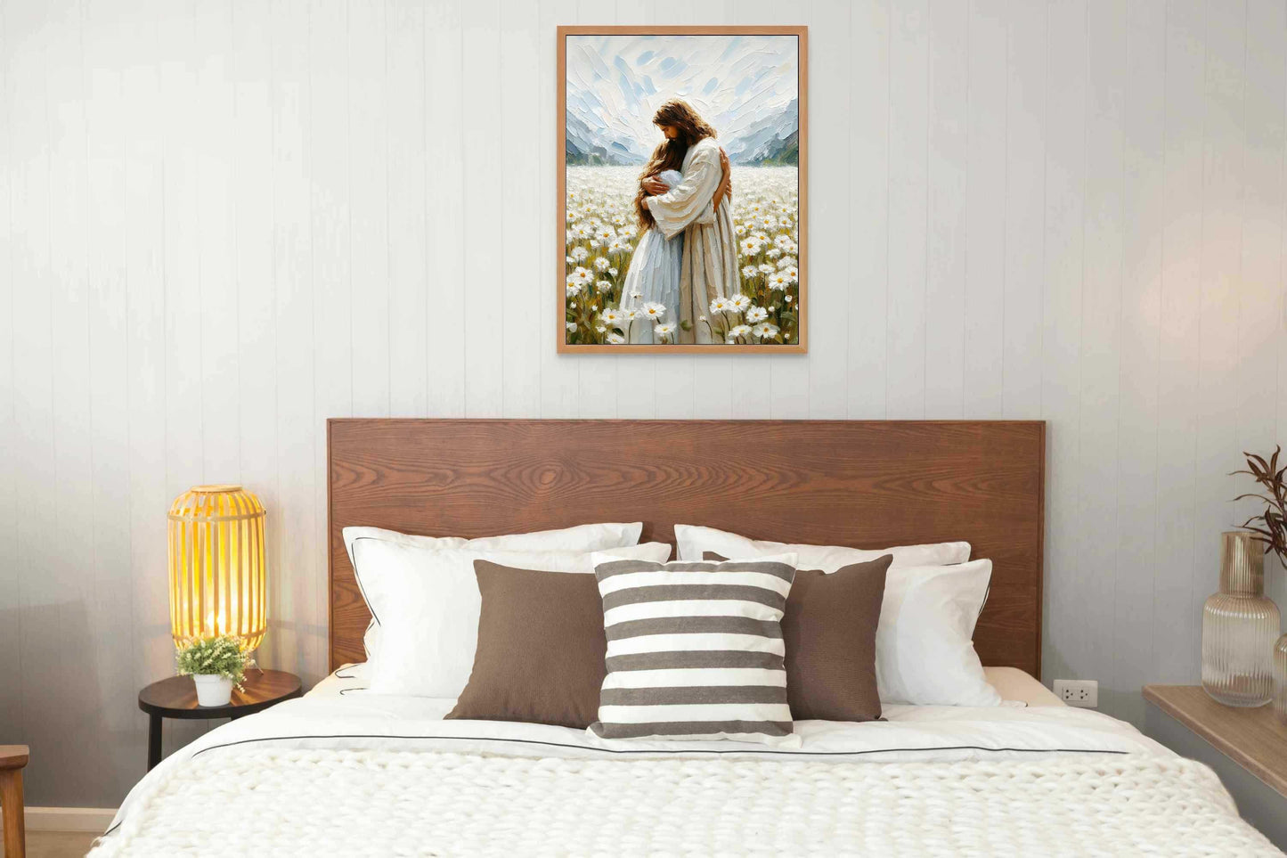 His Love, Christian Wall Art, Jesus Hugging Woman, Jesus Art, LDS Prints, Bible Art, Jesus with Woman, Jesus Wall Art, Christian Printable