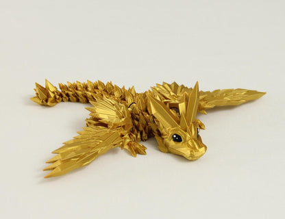 3D Printed Dragon | Articulated Fourth Wing Inspired Dragons | Bookshelf Decor | Fidget Spinner | Tairn Sgaeyl Andarna | Reader Gift Idea