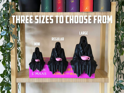 ACOTAR Suriel Bookshelf Accessory | Velaris Ghost Fantasy | Suriel Tea Court of Thorns