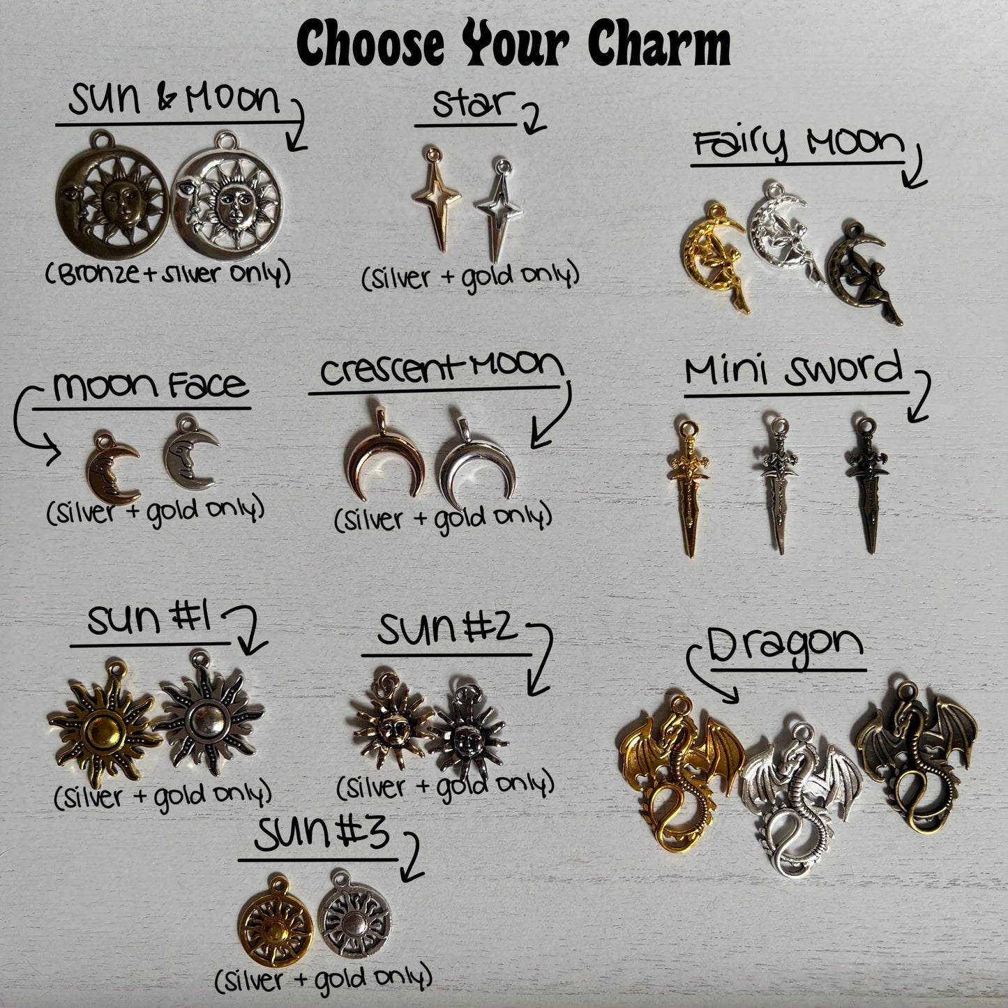 Crystal Hook Bookmark | Dragon | Fairy | Sun and Moon Bookmark | Fantasy Bookmark | Wire Bookmark | Gifts for Readers | Custom Bookmark