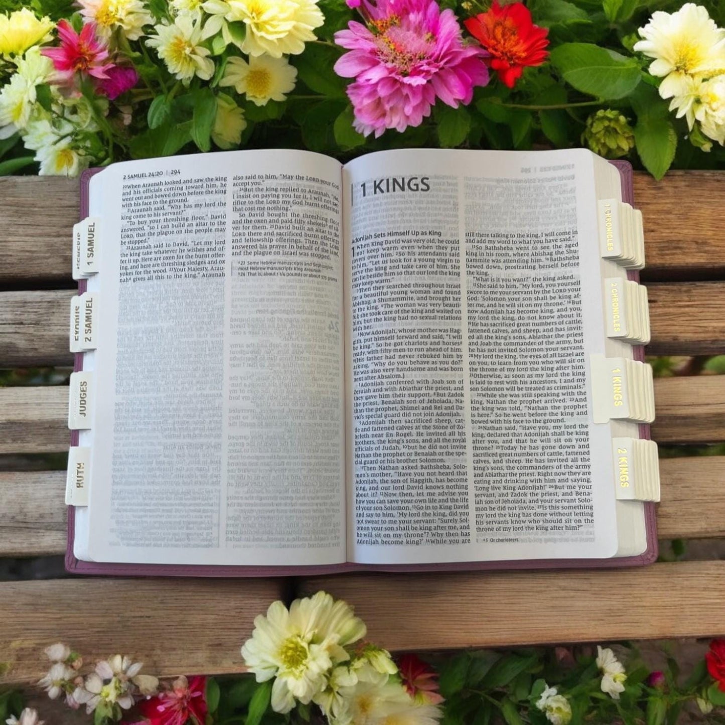 Custom Pink NIV Tabbed BIBLE with Tabs Catholic Gift for Her Mom Women Girls Confirmation Communion Baptism Christian Study Wedding Birthday