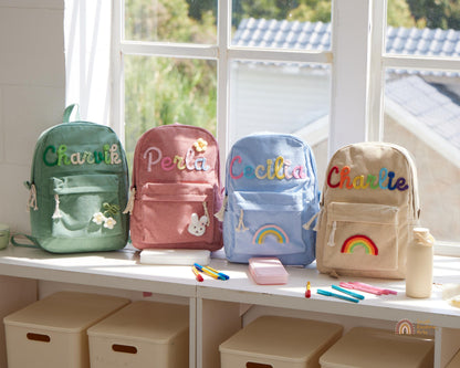 Custom Backpack for Kids and Toddlers Personalized School Bags First Day of School Gifts Children Gifts 2025