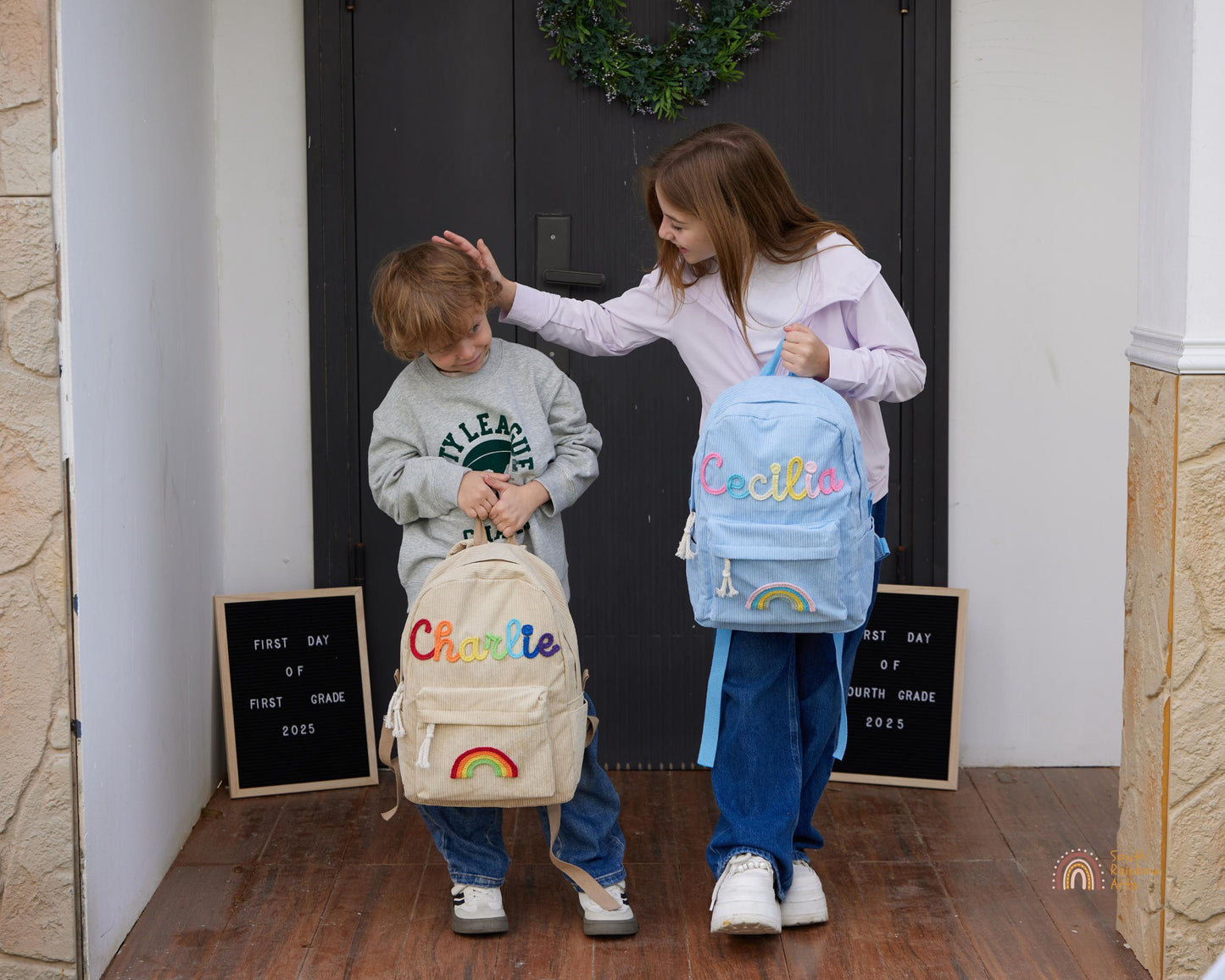 Custom Backpack for Kids and Toddlers Personalized School Bags First Day of School Gifts Children Gifts 2025