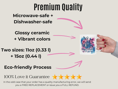 Fourth Wing Quote Mug Fantasy Bookish Gift, Dragon Rider Coffee Cup, Basgiath War College Merch, Violet Sorrengail and Xaden Riorson Fan