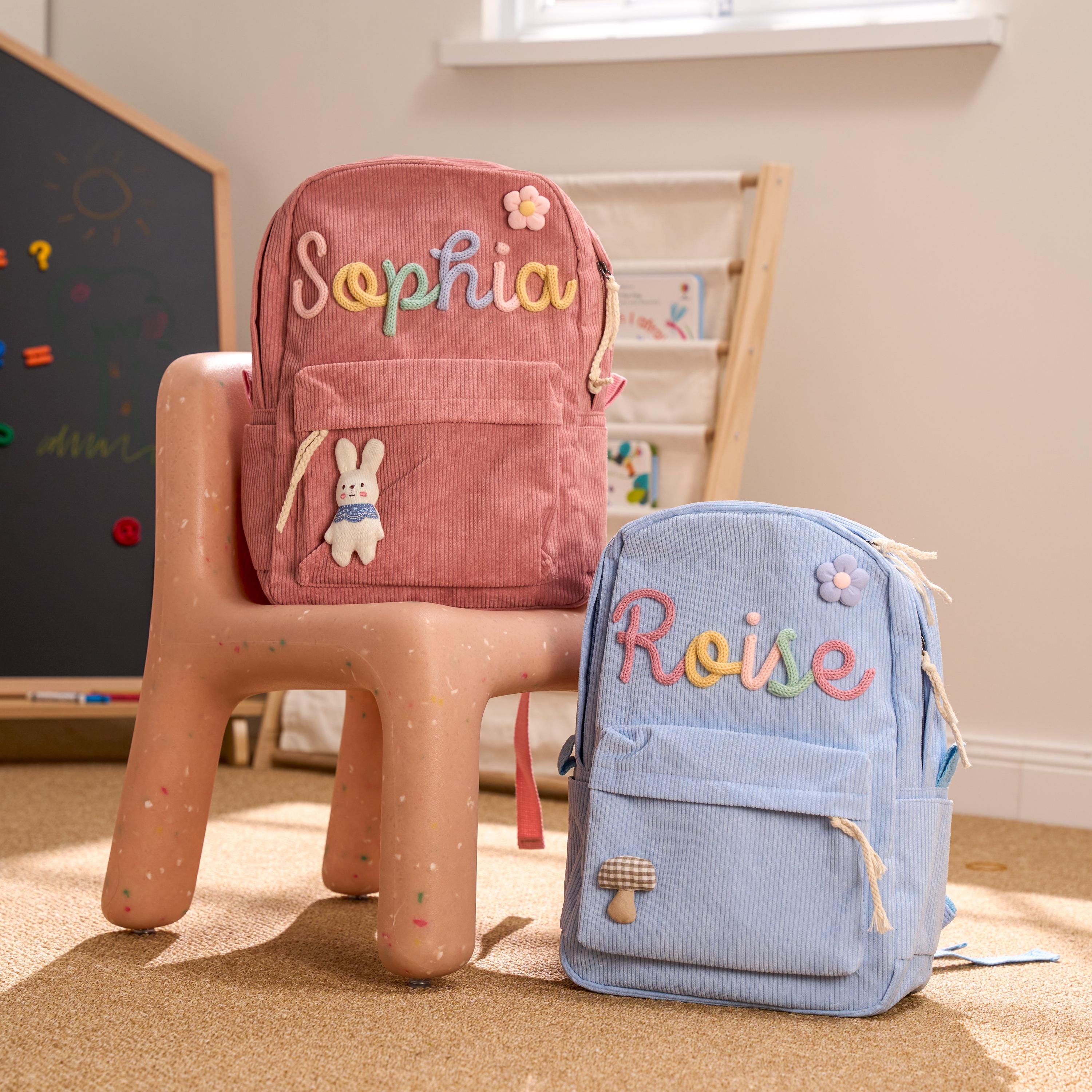 Custom Kids Backpack With Name | School Bag | Toddler Book Bag | School Bag for Kids | Children's Backpack | Kids Backpack