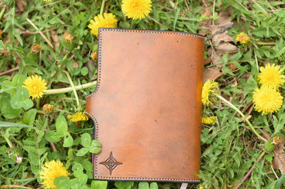 Customizable Hand-Tooled Leather Bible cover