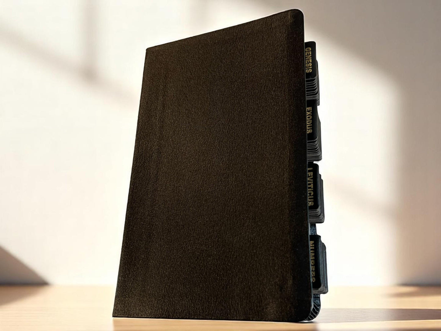 Custom Black NIV Tabbed BIBLE with Tabs Christian Gift for Him Dad Men Boys Her Women Mom Catholic Confirmation Communion Baptism Birthday